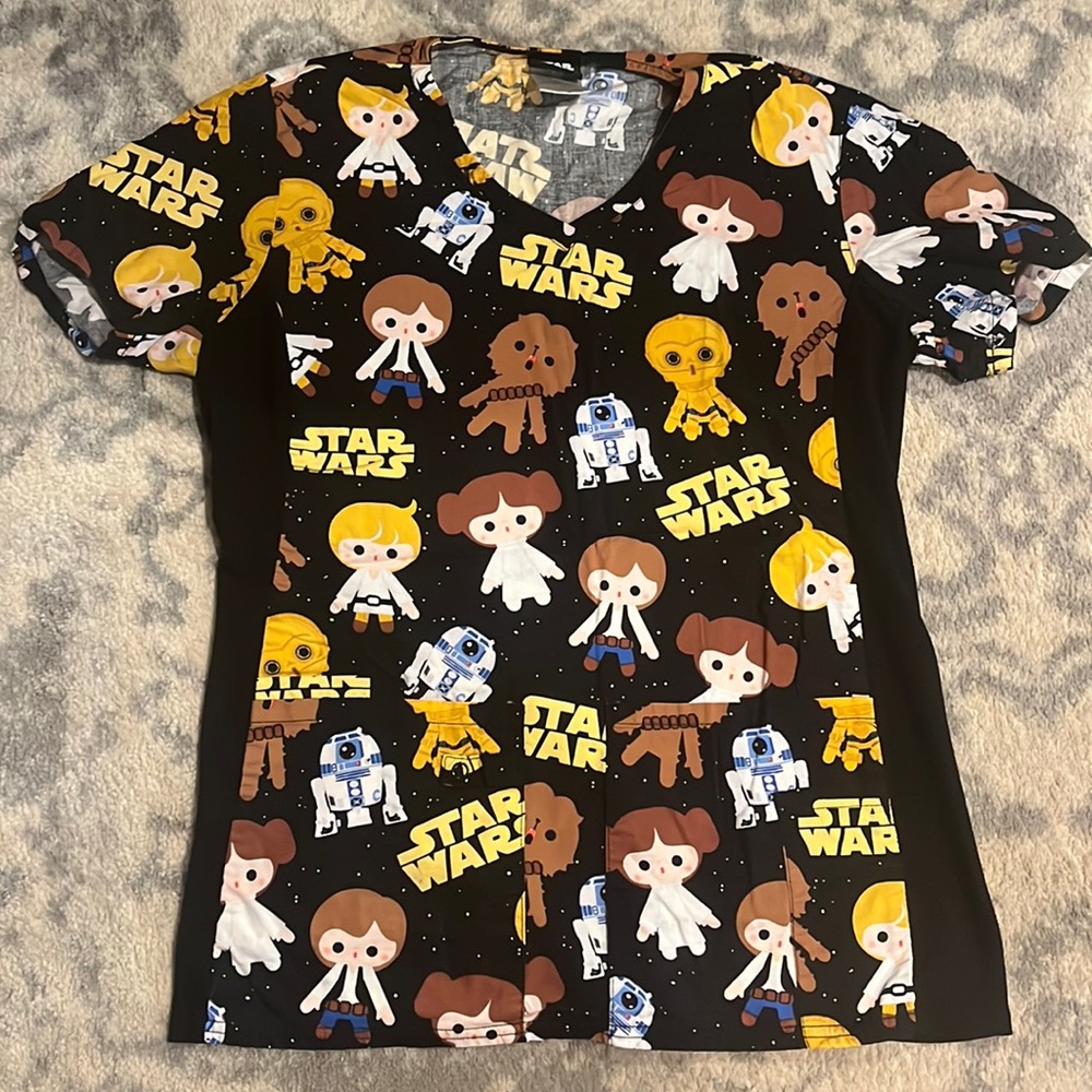 Baby Star Wars Tooniforms Scrub Top
